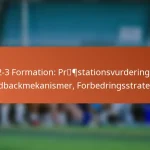 5-2-3 Formation: Præstationsvurderinger, Feedbackmekanismer, Forbedringsstrategier